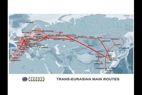 FERRMED has called for a 'Great EU Trans-Eurasian Trunk Corridor' between China and Europe.